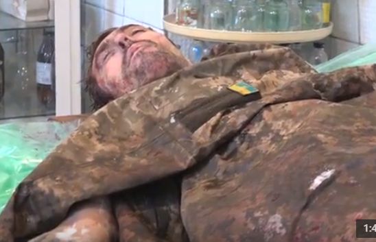 Укрофашисты бросили своего утилизированного побратыма при неудачной попытке прорыва ДРГ в районе Желобка