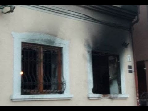 В Ужгороде подожгли дом Общества венгерской культуры