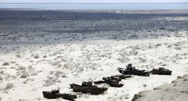 В Казахстане продолжается восстановление Аральского моря