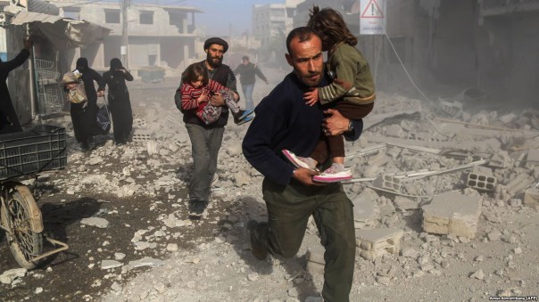 В Восточной Гуте террористы используют мирных жителей как «живой щит»