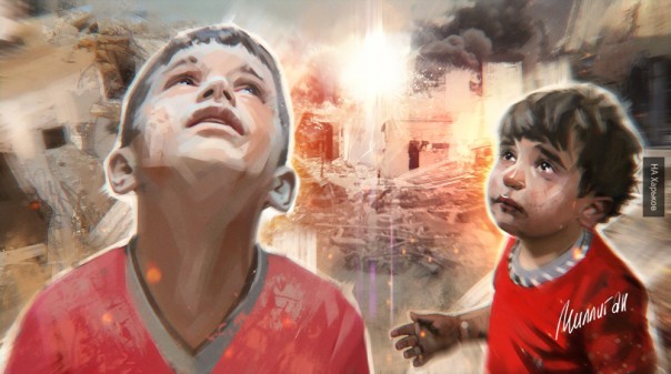 Боевики в Восточной Гуте стреляют в спину детям, мешая гуманитарной операции