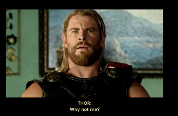 Почему не я?