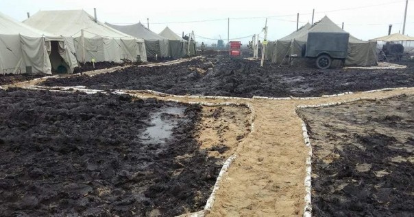 Один хрюмберг утилизирован, семеро ранены при попытке разжечь бензином "буржуйку" на полигоне под Николаевом