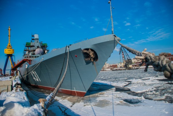 Фрегат «Адмирал флота Касатонов» подготовлен к вселению экипажа