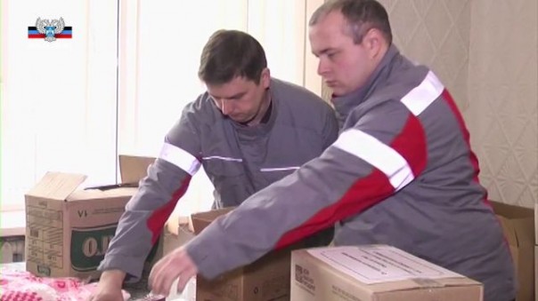 Сотрудники ХТЗ собрали помощь для жителей прифронтовой Новониколаевки ДНР