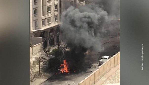 В Александрии прогремел взрыв