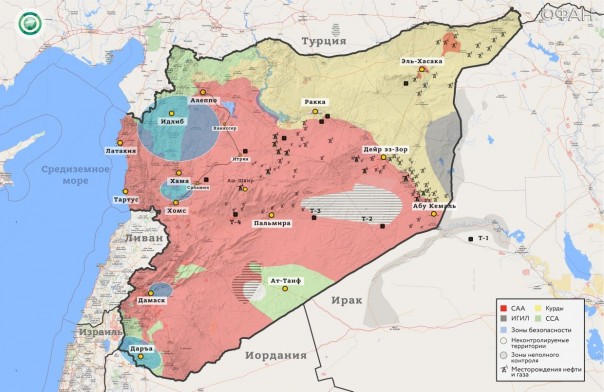 Военная обстановка в Сирии. Итоги недели 18 – 24 марта