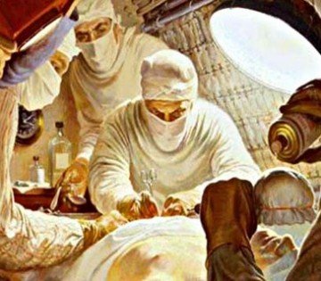 Дуршлагом и ложками: как оперировали на американской субмарине