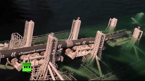 «Газпром» закончил строительство первой нитки газопровода «Турецкий поток»