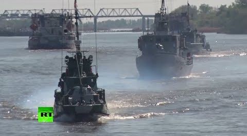 Каспийская флотилия прибыла «погулять по Дону»