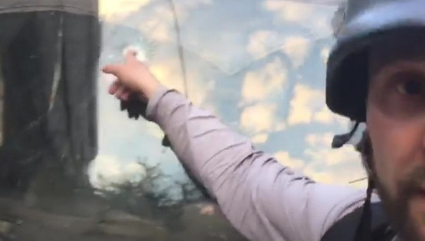 Российские журналисты пострадали при обстреле автобуса в Восточной Гуте