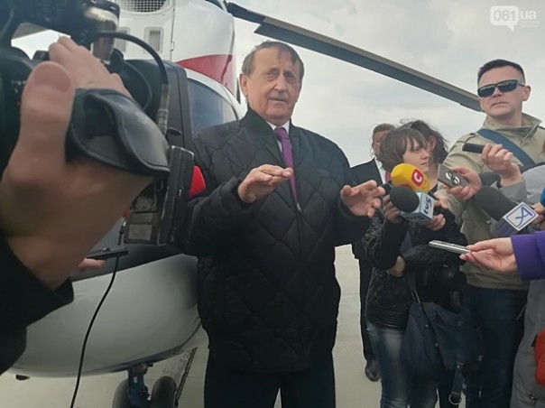 Великая вертолётная держава запустила "Надію"