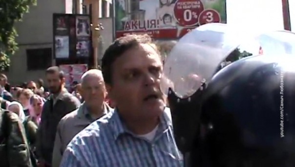 В Киеве избили православного активиста