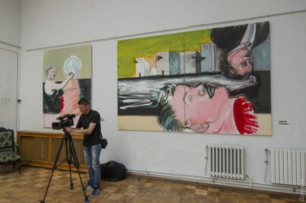 Кровь и трупы в одесском музее