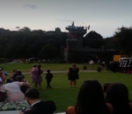 На свадьбе в Бразилии упал вертолет с невестой