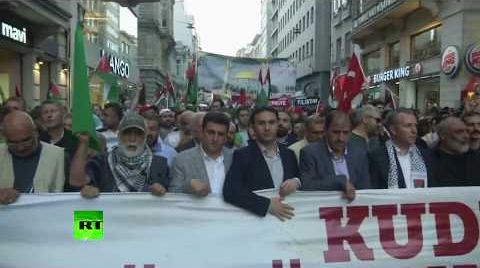 Стамбул поддержал Палестину: турки против переноса американского посольства в Иерусалим