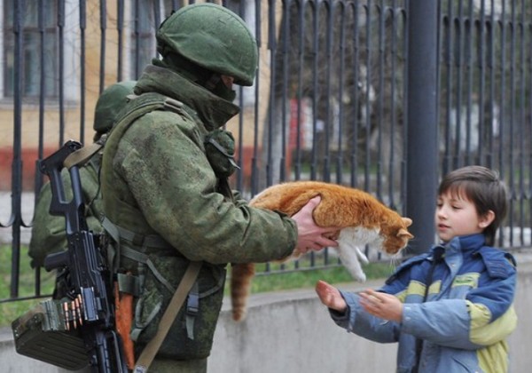 Крым будет. Cпасибо вежливым людям ...