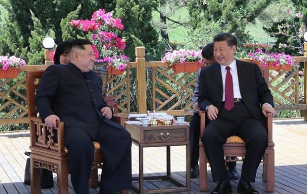 Глава Китая провел встречу с лидером КНДР