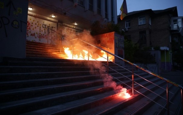 В ОБСЕ осудили попытку поджога телеканала "Интер"