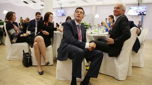 Утро ПМЭФ-2018. Завтраки Сбербанка и «Северного потока-2»