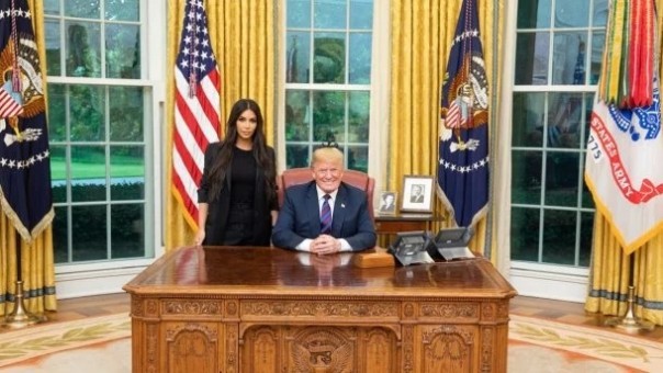 Трамп советовался с Ким Кардашьян о том, как проводить реформы