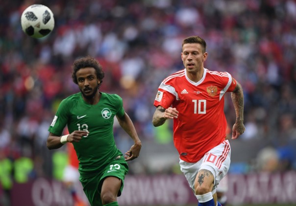 Сборная России разгромила Саудовскую Аравию в матче открытия ЧМ-2018