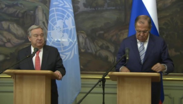 Лавров и генсек ООН обсудили ядерное разоружение КНДР и ситуацию вокруг Ирана и Сирии