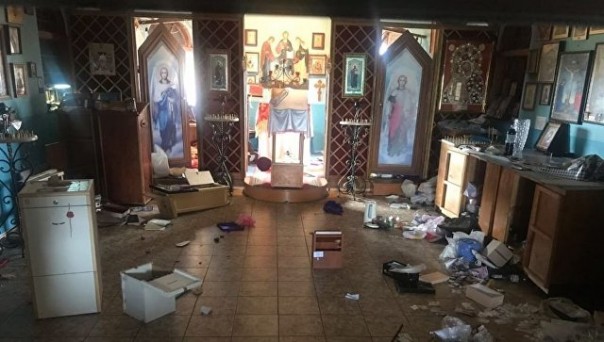 В Одессе осквернили и ограбили храм УПЦ Московского патриархата