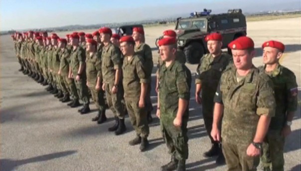 Полторы сотни военных полицейских вернулись в Россию после командировки в Сирию