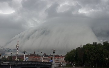 Жуткие облака напугали жителей Иваново
