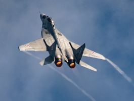 Упал в 500 метрах от жилых домов. В Польше разбился истребитель МиГ-29