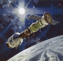 "Союз-Аполлон": встреча над Эльбой