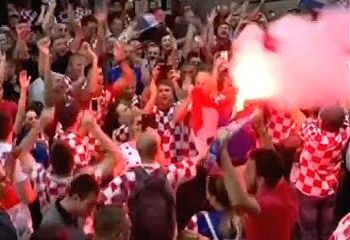 Хорватскую сборную на родине встретила полумиллионная толпа фанатов