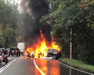В Киеве произошло ещё одно смертельное ДТП с возгоранием