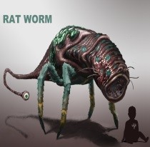 Жительница Британии показала видео загадочного «крысочервя»