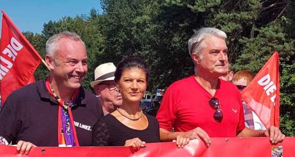 Репортаж с акции авиабазы США в Германии Stopp Ramstein 2018. [Голос Германии]