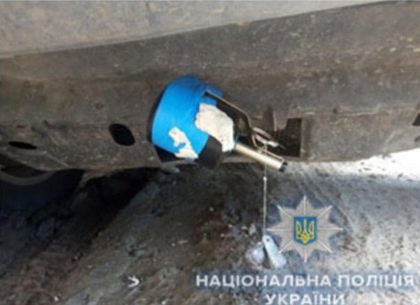 В Одессе под автомобилем обнаружили гранату