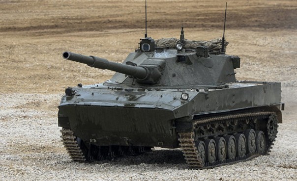 Россия тестирует новый танк, который приземляется с неба. The National Interest, США