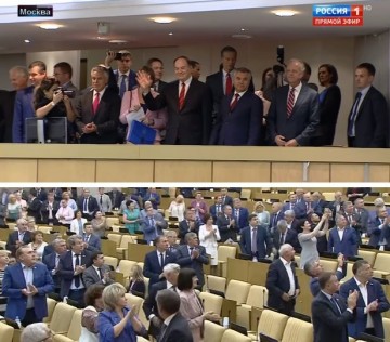 В Сети восхитились Поклонской, которая отказалась стоя приветствовать конгрессменов из США. «Она одна имеет гордость».