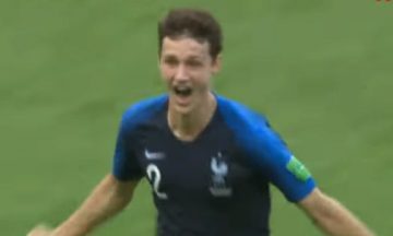 Гол футболиста сборной Франции Павара в ворота аргентинцев признан лучшим на ЧМ-2018