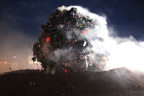 Космос атакует. На базу ВВС США упал метеорит