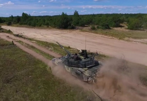 Петя-кровавый рассказал об испытаниях "нового украинского танка" Т-72АМТ