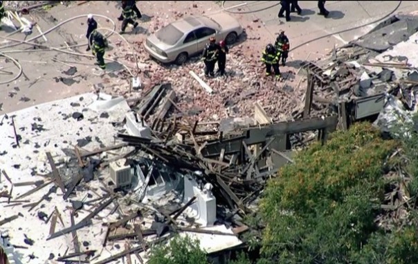 В жилом доме в США произошел взрыв