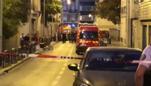 В пригороде Парижа произошел крупный пожар, пострадали 22 человека