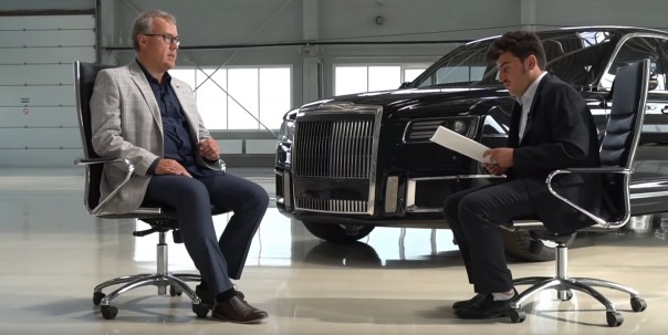 Вот кто делал «Кортеж». Дизайнер Aurus - о реакции Путина, лимузине Senat и ФСО