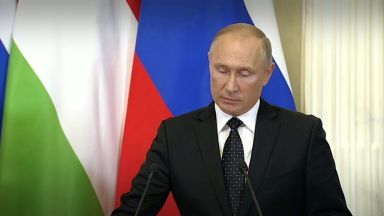 Путин о крушении Ил-20 | Пресс-конференция Путина с премьер-министром Венгрии по итогам переговоров.