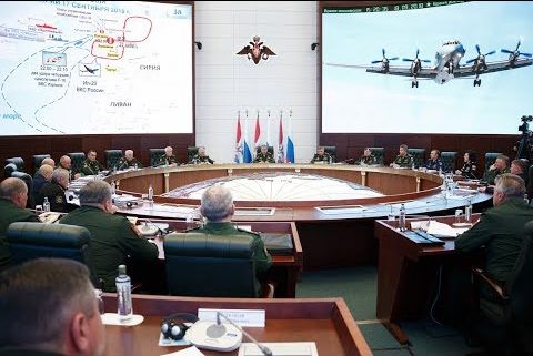 Минобороны РФ обещает наказать Израиль за гибель летчиков в Сирии. Заседание Коллегии Минобороны России под руководством Сергея Шойгу (18.09.2018)