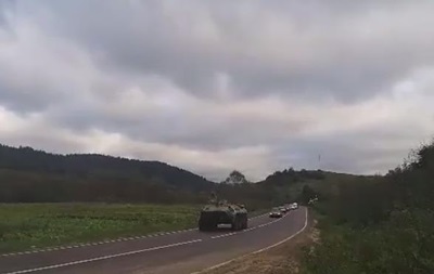 Киев готовит новое "АТО"? К Закарпатью движется колонна военных