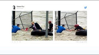 В соцсетях высмеяли обозревателя The New York Times за просьбу удалить фото «Трампа-героя»