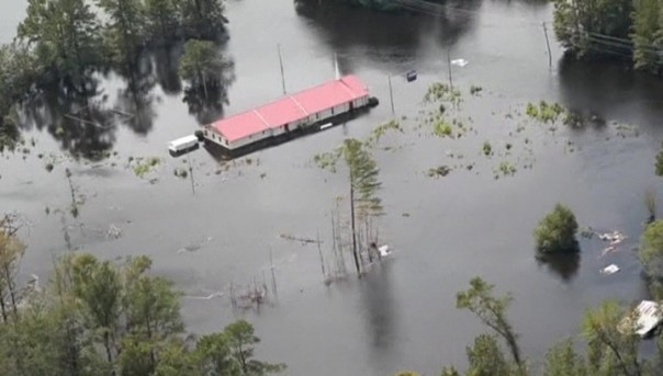 Ущерб от урагана "Флоренс" в США составил около 50 млрд долларов